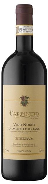 Carpineto, Vino Nobile di Montepulciano Riserva 2019 75cl - Buy Carpineto Wines from GREAT WINES DIRECT wine shop