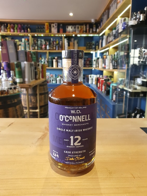 W.D. OCONNELL 12 YEAR OLD ALL SHERRY CASK STRENGTH 50cl 59.2% - Just Wines 