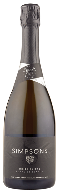 Simpsons Wine Estate, Kent 'White Cliffs' Blanc de Blancs, 2019 75cl - Just Wines 