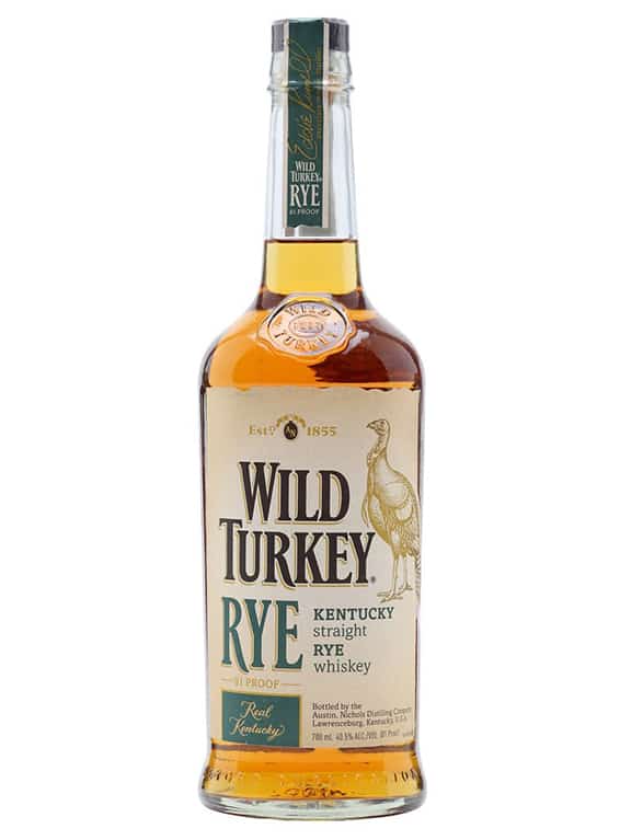Wild Turkey Rye Whiskey 40.5% 6x70cl - Just Wines 