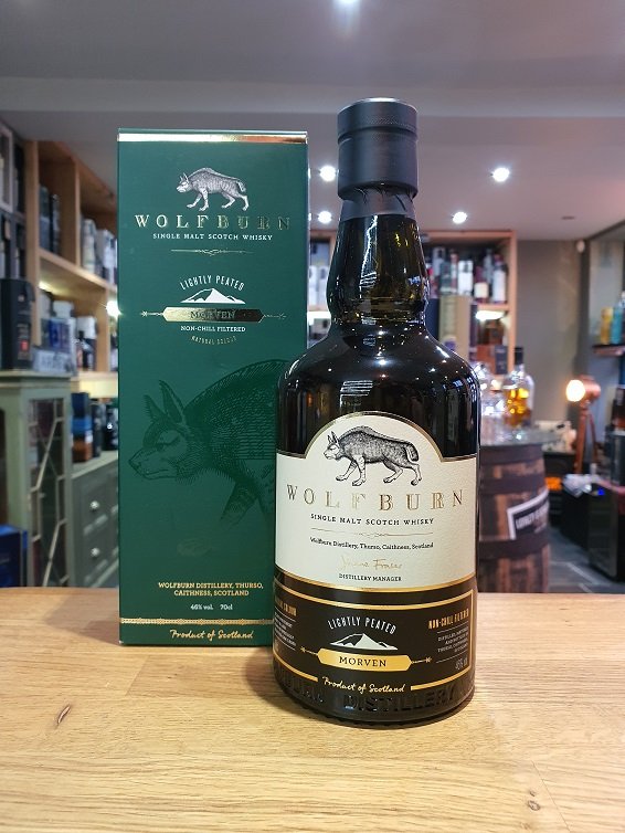 Wolfburn Morven Lightly Peated 70cl 46% - Just Wines 