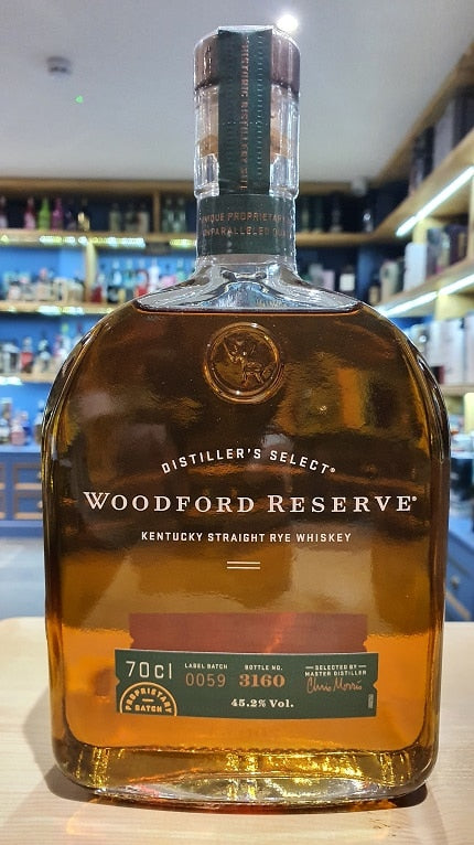 Woodford Reserve Kentucky Straight Rye 45.2% 70cl - Just Wines 