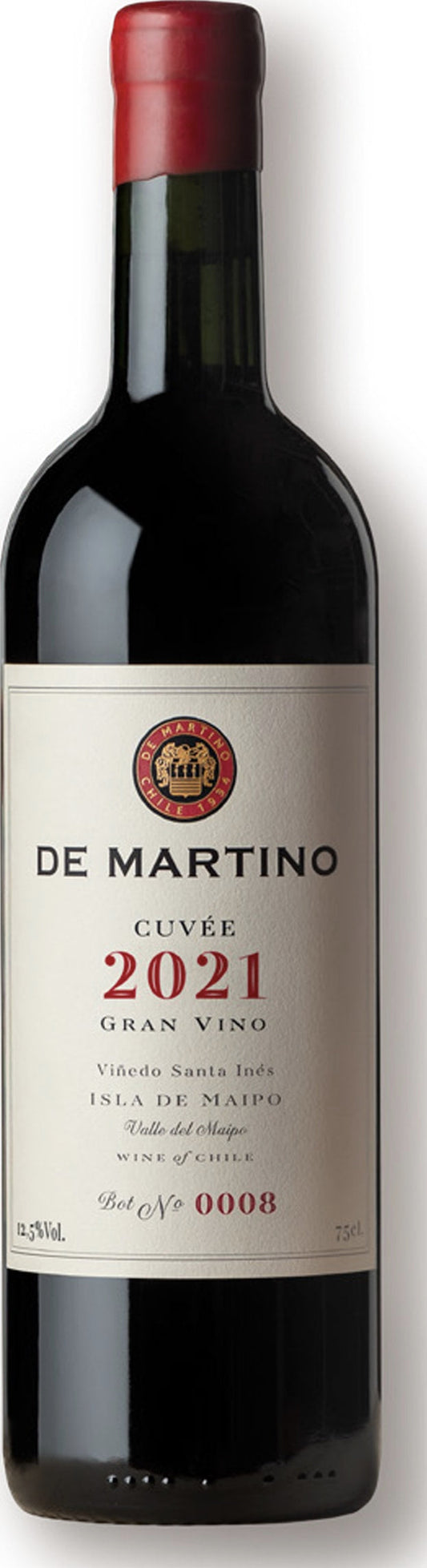 Cuvee 21 De Martino 75cl - Buy De Martino Wines from GREAT WINES DIRECT wine shop