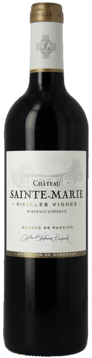 Chateau Sainte Marie Bordeaux Superieur Vieilles Vignes 2021 6x75cl - Just Wines 