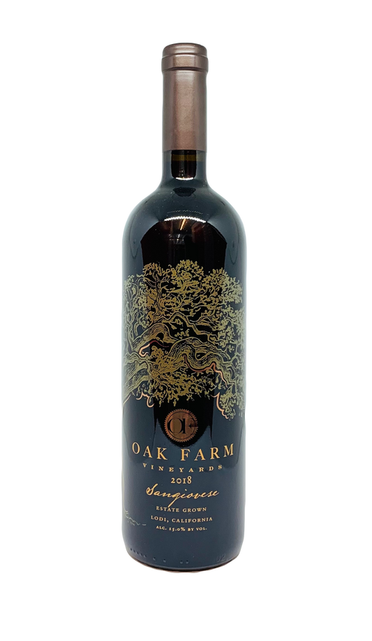 Oak Farm Sangiovese 2018 1x75cl - Just Wines 