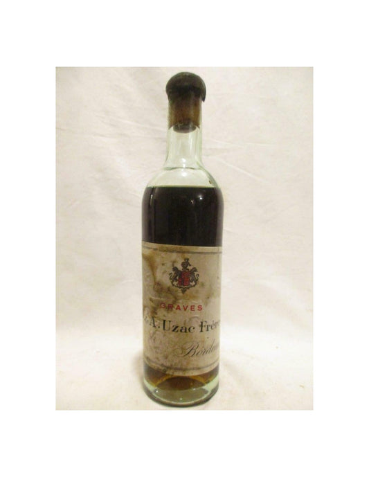 années 20 - graves - uzac frères (années 1920 à 1930) 37,5 cl - liquoreux - bordeaux - Just Wines 