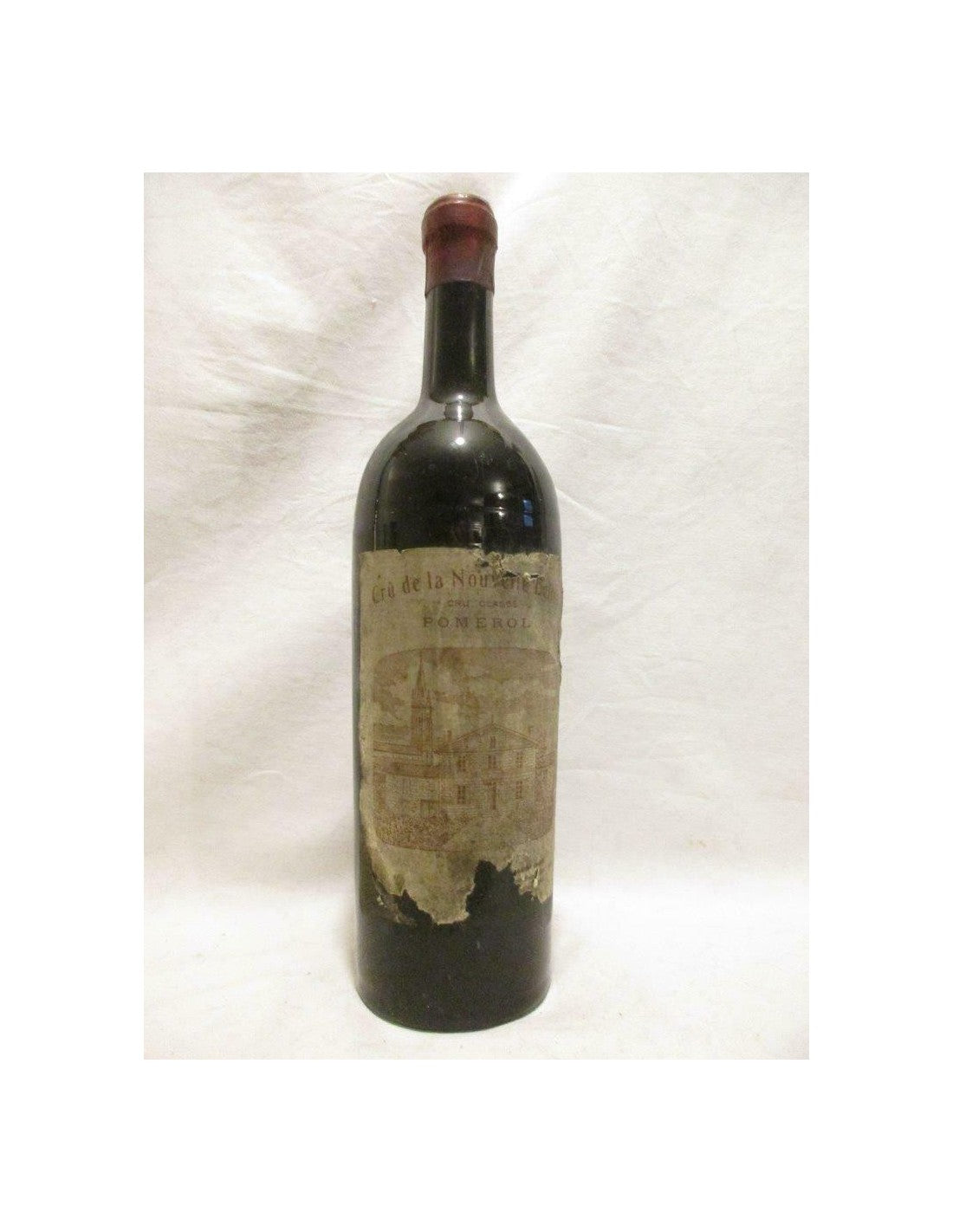 années 30 - pomerol - crû de la nouvelle église (année 1930 à 1940 bouteille soufflée) - rouge - bordeaux - Just Wines 