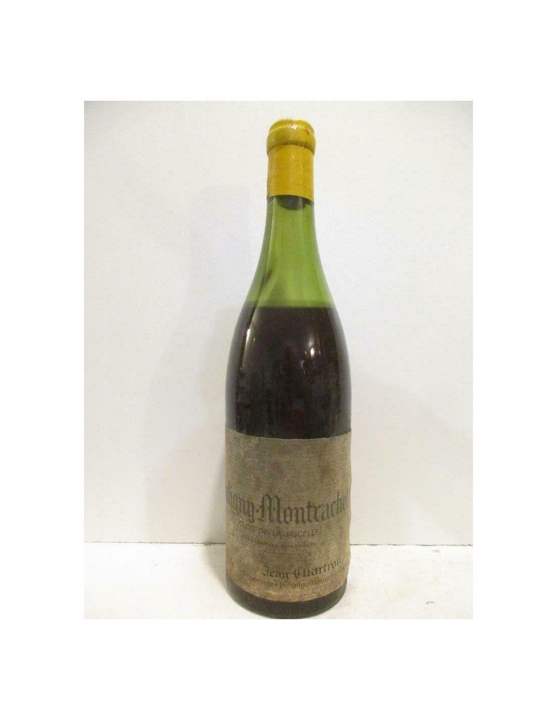 années 40 - puligny-montrachet - jean chartron clos de la pucelle (non millésimé années 1940 à 1950) - blanc - bourgogne - Just Wines 