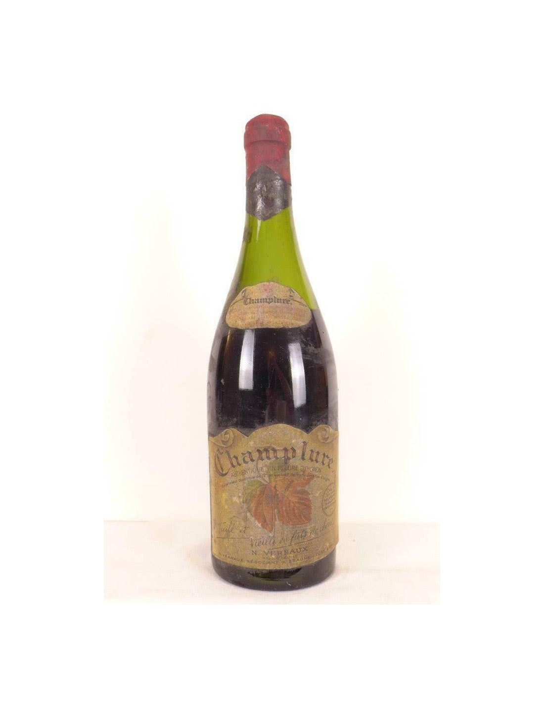 années 40 - vin de table - vernaux champlure fût de chêne (non millésimé années 1940 à 1950) - rouge - france - Just Wines 