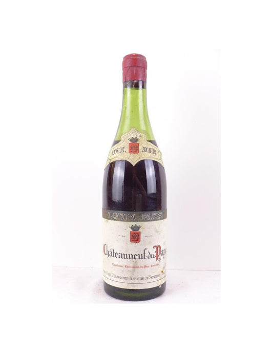 années 50 - châteauneuf du pape - louis max (non millésimé années 1950 à 1960 b1) - rouge - rhône - Just Wines 