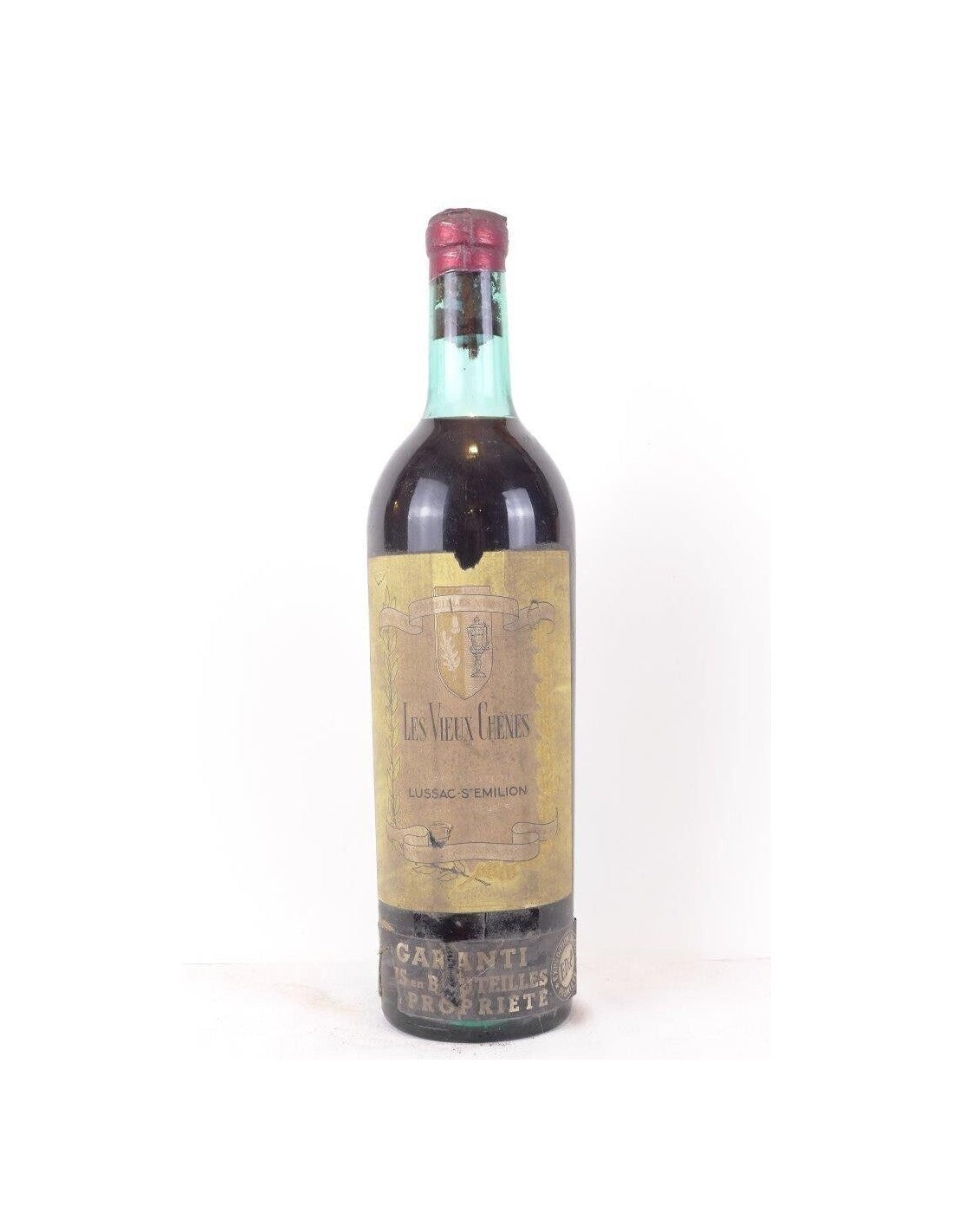 années 50 - lussac saint-émilion - les vieux chênes (non millésimé années 1950 à 1960) - rouge - bordeaux - Just Wines 