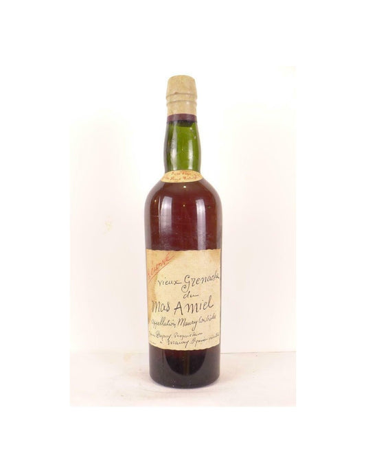 années 50 - maury - mas amiel vieux grenache (non millésimé années 1950 à 1960 b2) - VD blanc - roussillon - Just Wines 