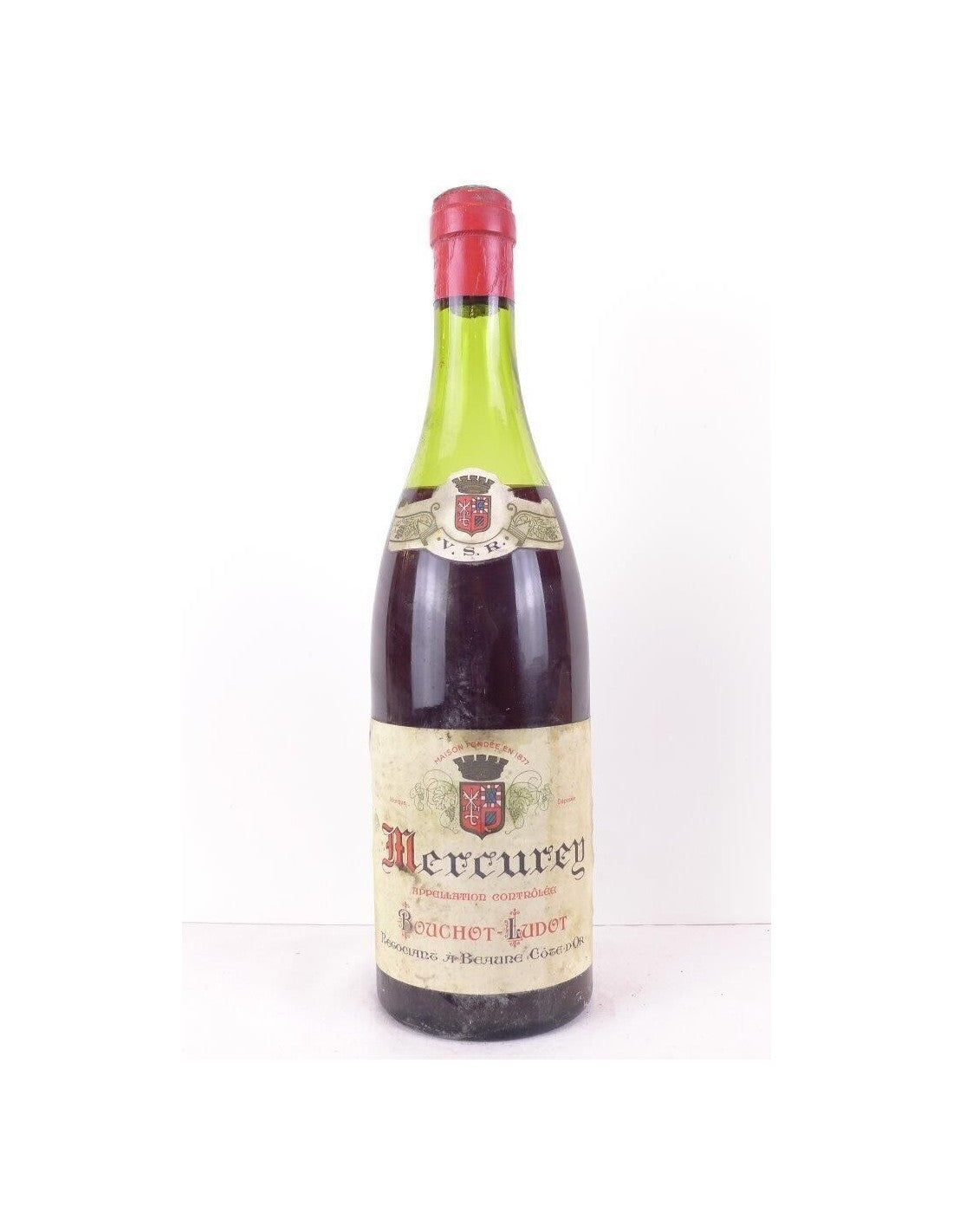 années 50 - mercurey - bouchot-ludot (non millésimé années 1950 à 1960) - rouge - bourgogne - Just Wines 