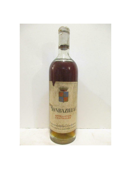 années 50 - monbazillac - evg (non millésimé années 1950 à 1960) - liquoreux - sud-ouest - Just Wines 