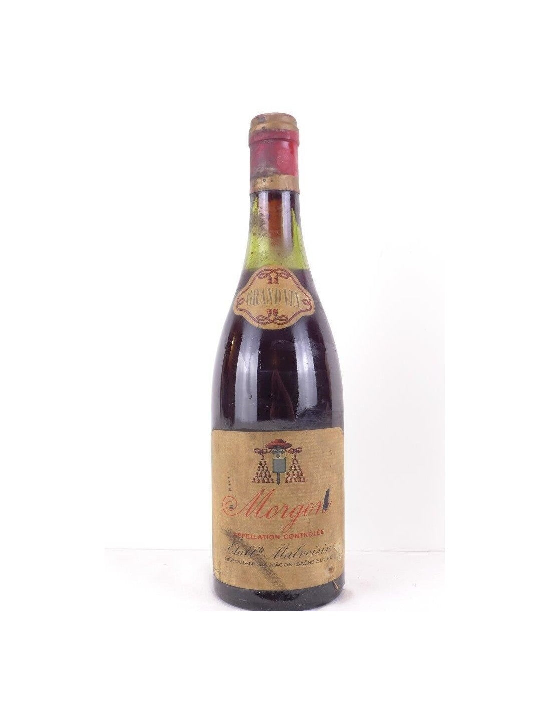 années 50 - morgon - malvoisin (non millésimé années 1950 à 1960) - rouge - beaujolais - Just Wines 