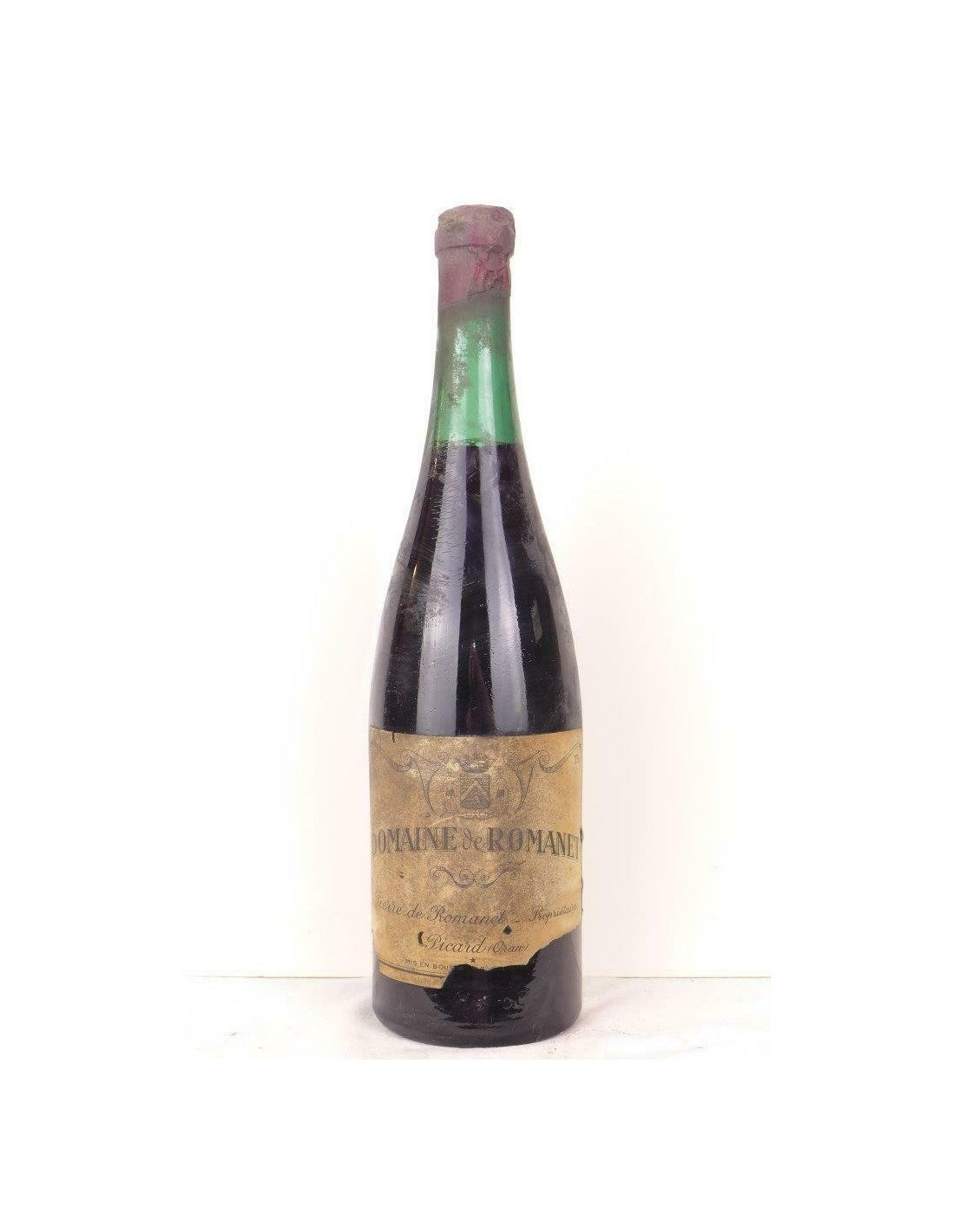 années 50 - picard - domaine de romanet (non millésimé années 1950 à 1960) - rouge - oran Algérie - Just Wines 