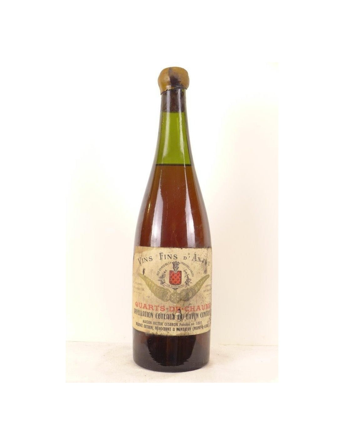 années 50 - quart de chaume - victor lesbron (années 1950 à 1960 b1) - liquoreux - loire - anjou - Just Wines 