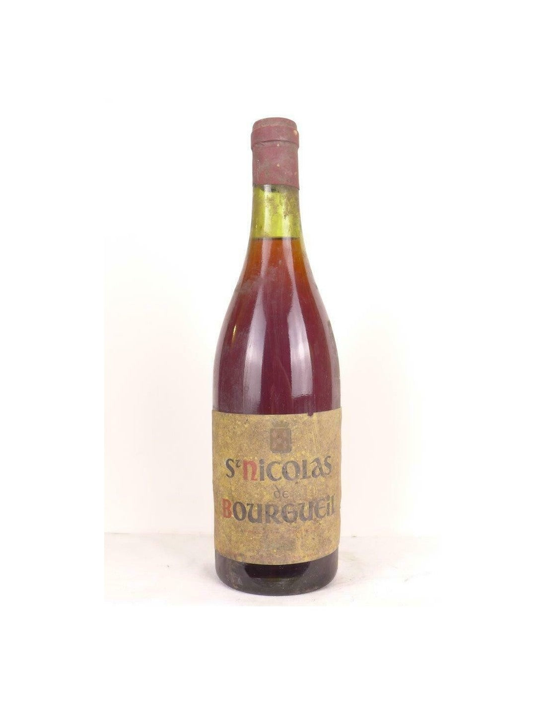 années 50 - saint-nicolas de bourgueil - rené combastet (non millésimé années 1950 à 1960) - rouge - loire - touraine - Just Wines 