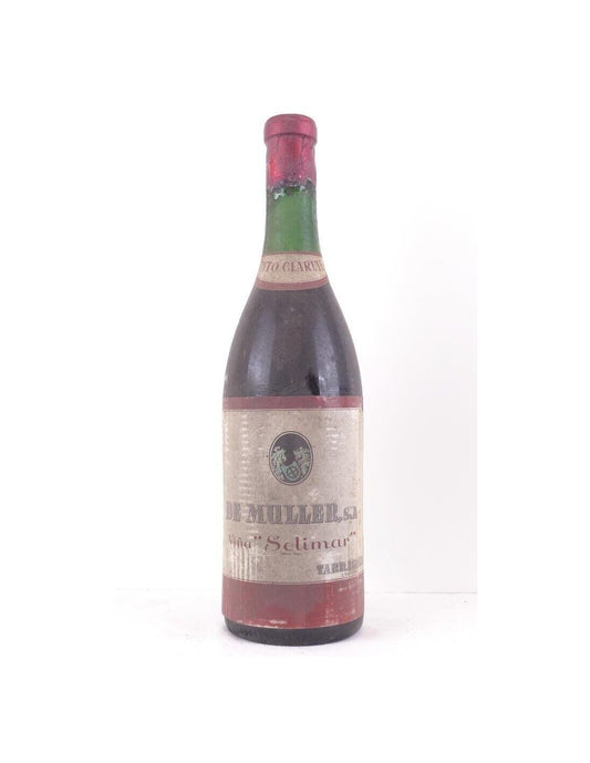 années 50 - tarragona - de muller solimar (non millésimé années 1950 à 1960 b1) - rouge - catalogne Espagne - Just Wines 