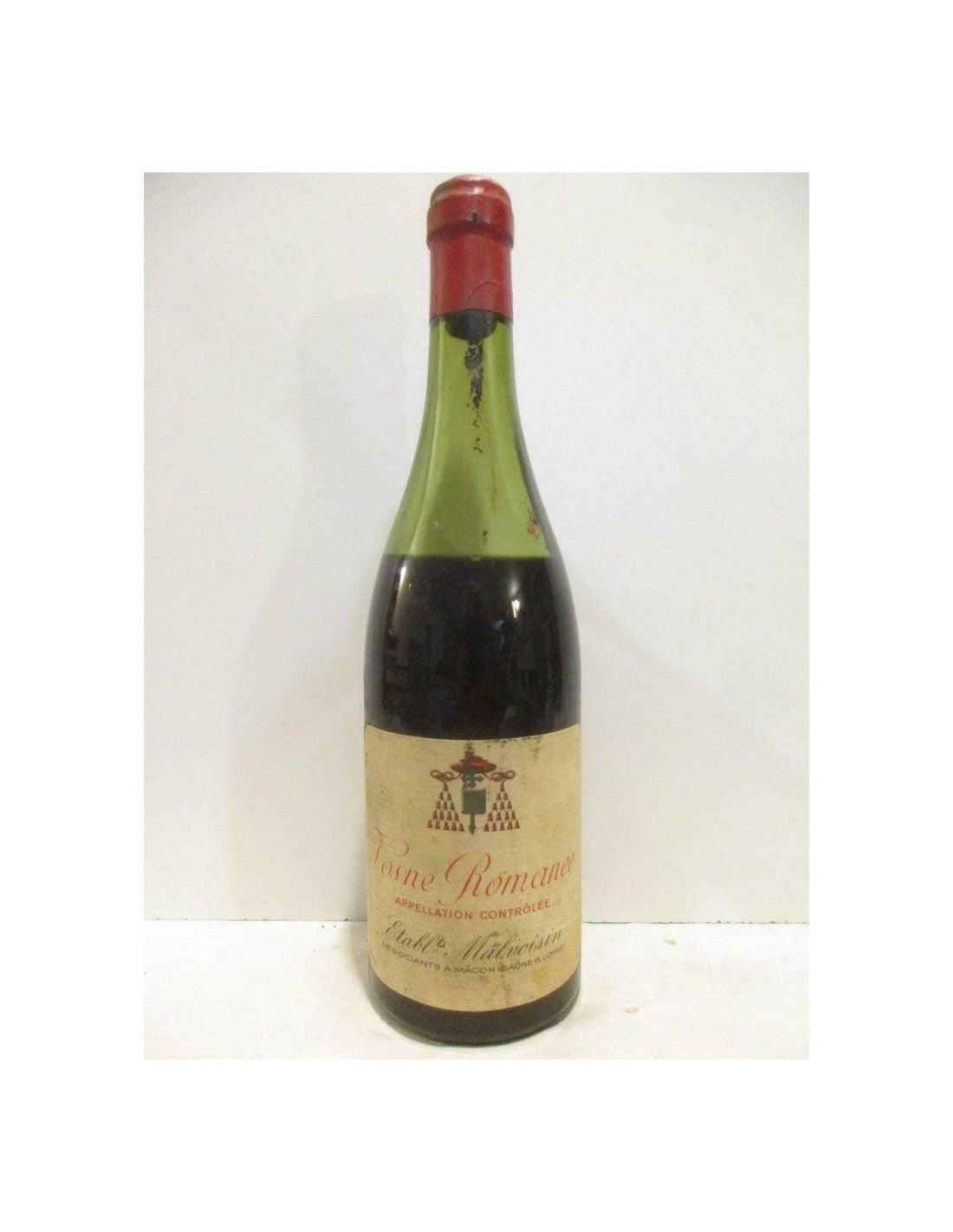 années 50 - vosne-romanée - malvoisin (non millésimé années 1950 à 1960 b3) - rouge - bourgogne - Just Wines 