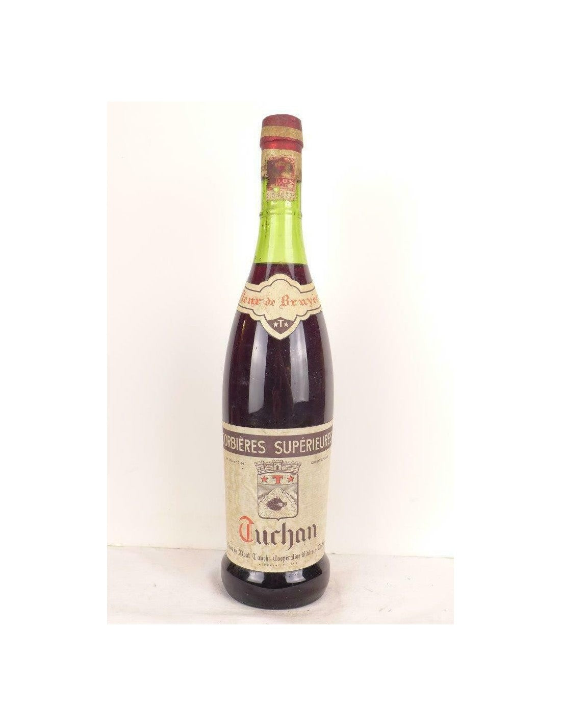 années 60 - corbières supérieures - tuchan (non millésimé années 1960 à 1970) - rouge - languedoc - Just Wines 