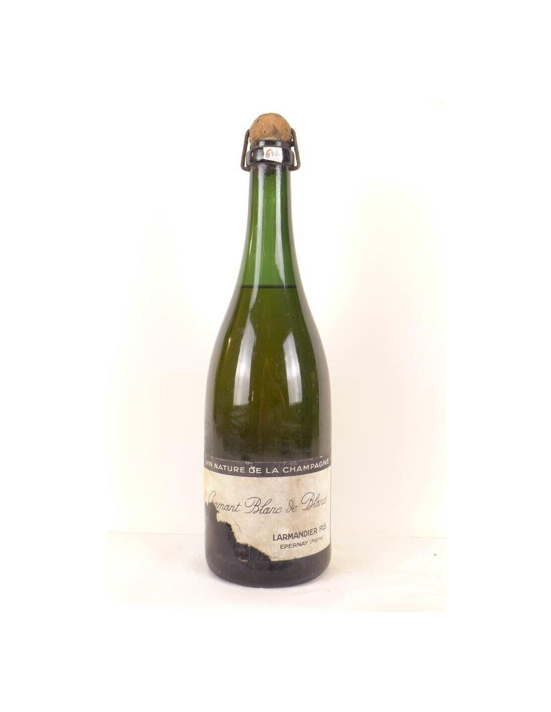 années 60 - cramant - larmandier et fils (non millésimé années 1960 à 1970 étiquette abîmée) - blanc - champagne - Just Wines 