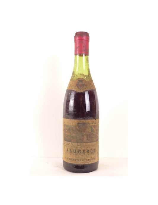 années 60 - faugères - l'héritier guyot (non millésimé fin des années 60) - rouge - languedoc - Just Wines 