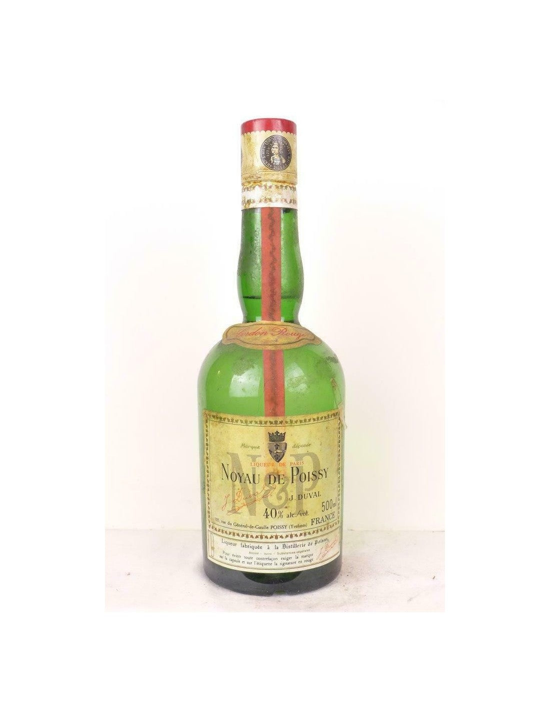 années 60 - liqueur - duval noyau de poissy 40° (non millésimé années 1960 à 1970) 50 cl - liqueur - île de France - Just Wines 