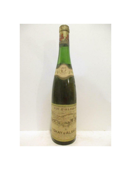 années 60 - pinot gris - coopérative ingersheim (non millésimé années 1960 à 1970) - blanc - alsace - Just Wines 