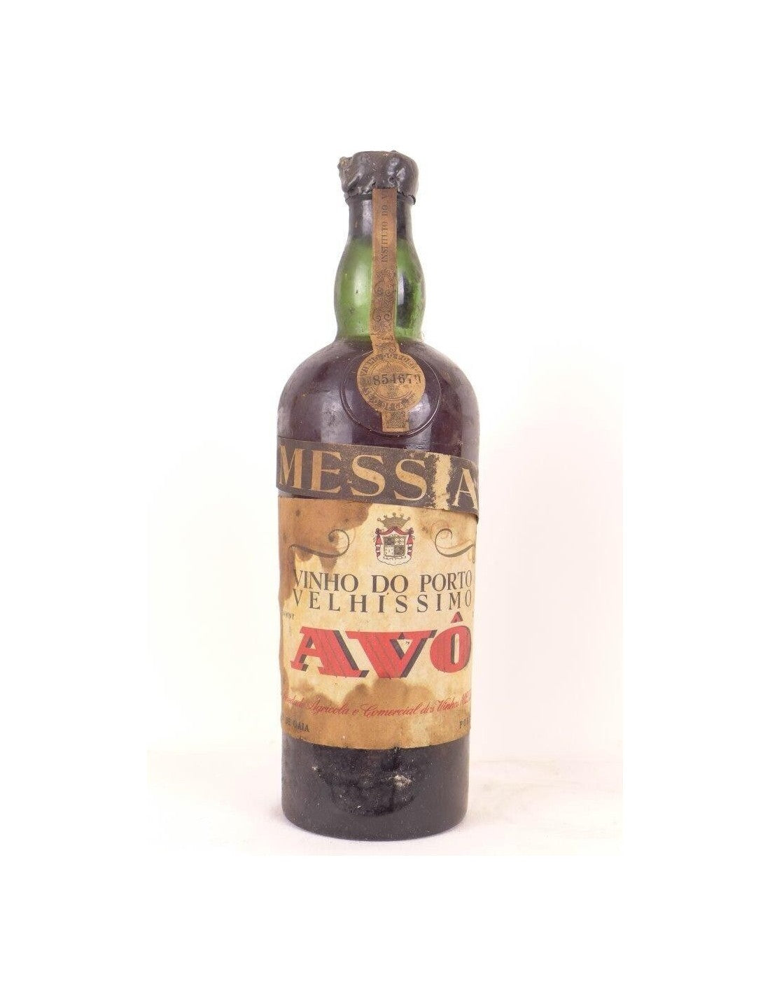 années 60 - porto - messias avo tawny doce (non millésimé années 1960 à 1970 étiquette tâchée) - VD rouge - douro Portugal - Just Wines 