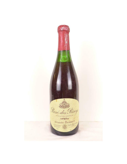 années 60 - rosé des riceys - alexandre bonnet (non millésimé années 1960 à 1970) - rosé - champagne - Just Wines 