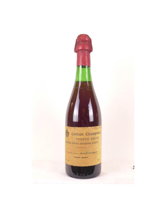 années 60 - vertus - auguston charlot (non millésimé années 1960 à 1970) - rouge - coteaux champenois - Just Wines 