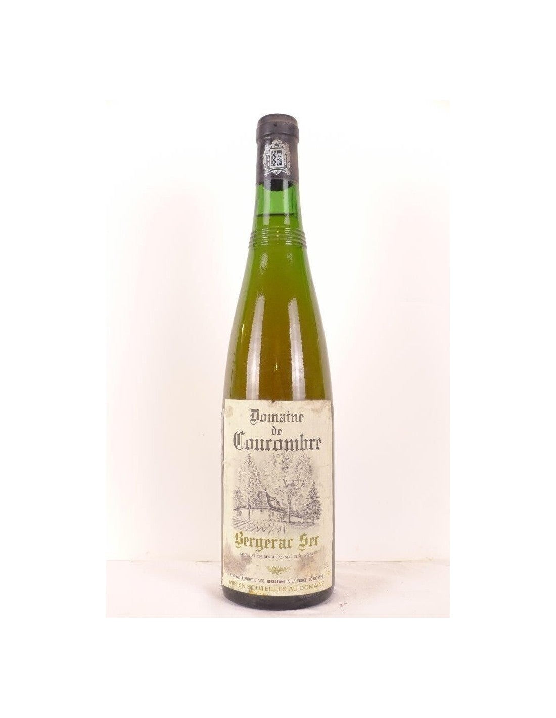 années 70 - bergerac sec - domaine de courombre (non millésimé années 1970 à 1980) - blanc - sud-ouest - Just Wines 