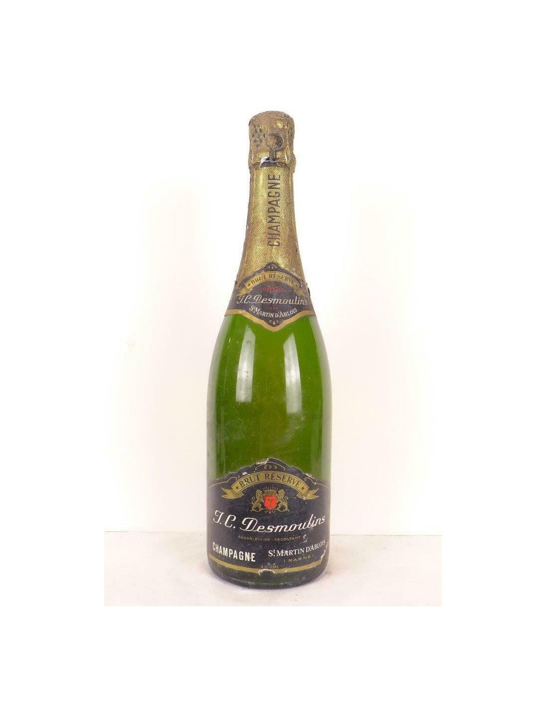 années 70 - champagne - desmoulin brut réserve (non millésimé années 1970 à 1980) - pétillant - champagne - Just Wines 