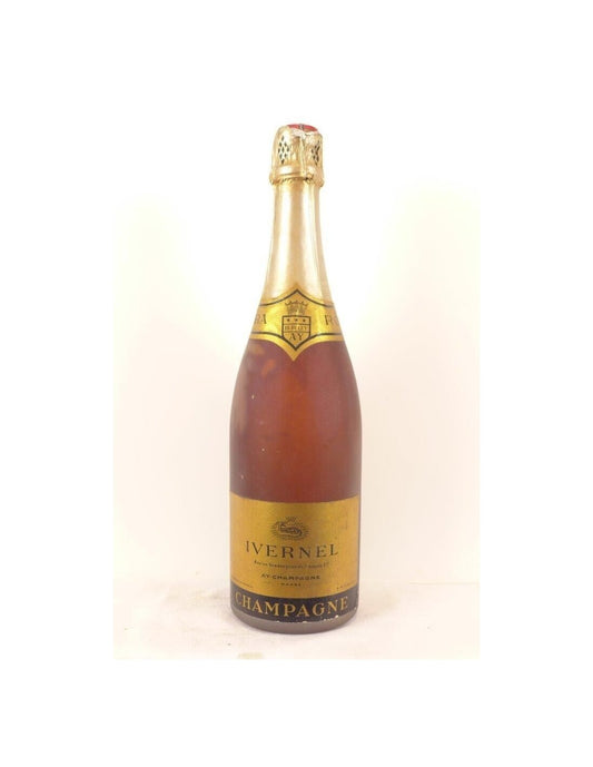 années 70 - champagne - ivernel brut ay (non millésimé années 1970 à 1980) - pétillant rosé - champagne - Just Wines 