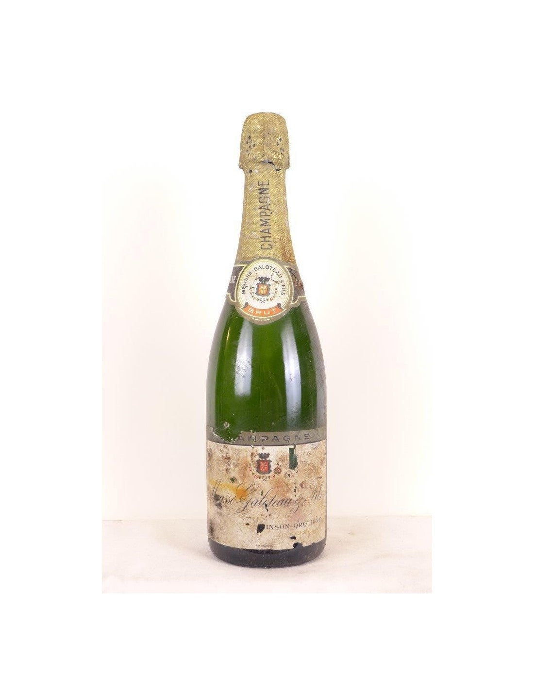 années 70 - champagne - moussé-galoteau et fils brut (non millésimé années 1970 à 1980) - pétillant - champagne - Just Wines 