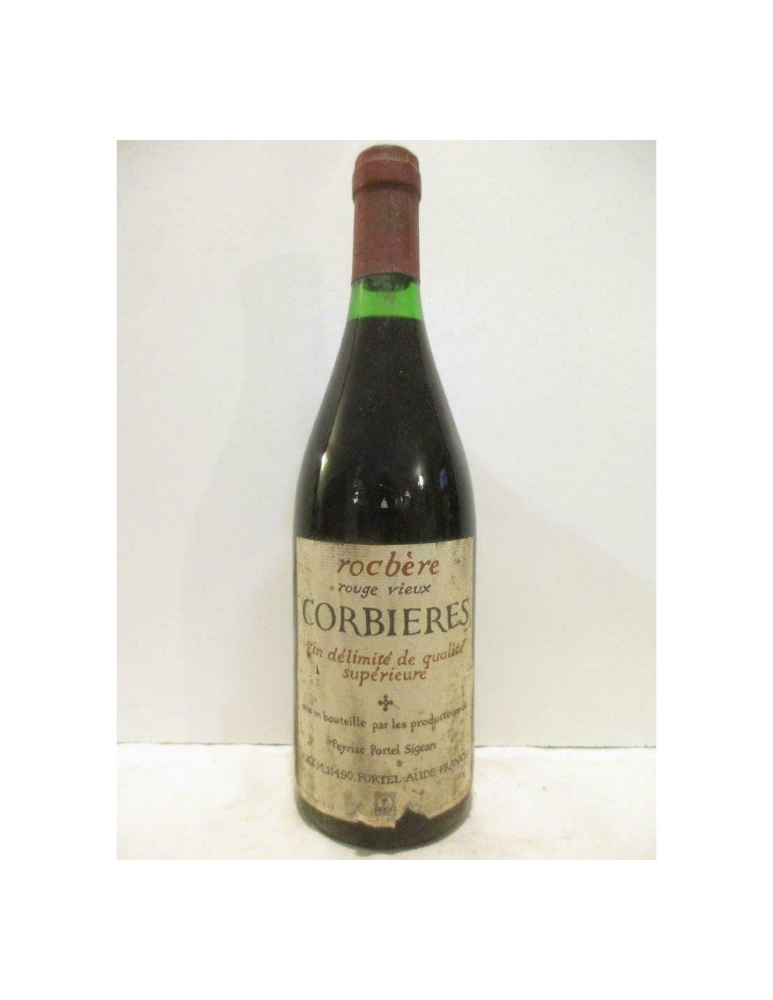 années 70 - corbières - rocbère (non millésimé années 70) - rouge - languedoc - Just Wines 