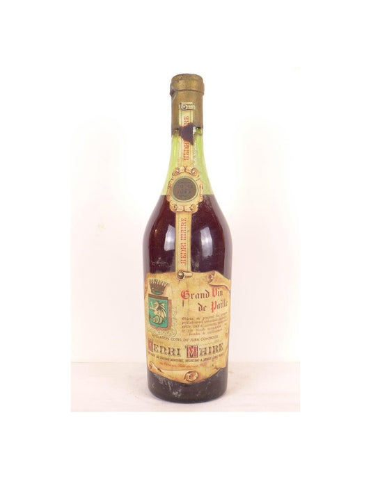 années 70 - côtes du jura - henri maire grand vin de paille (75 cl non millésimé années 1970 à 1980) - liquoreux - jura - Just Wines 