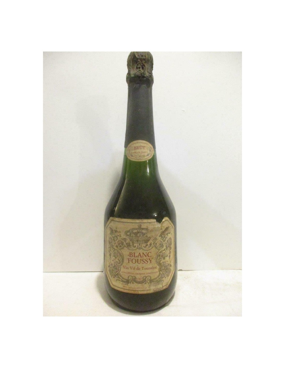 années 70 - crémant - foussy vin vif de touraine brut (années 1970 à 1980) - blanc - loire - touraine - Just Wines 