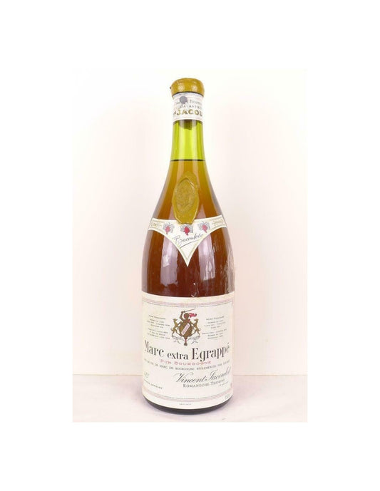 années 70 - marc de bourgogne - vincent jacoulot extra égrappé 45° (années 1970 à 1980) magnum 150 cl - alcool - bourgogne - Just Wines 