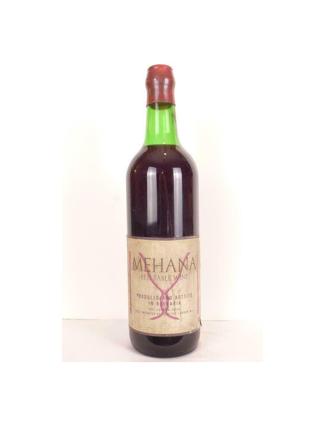 années 70 - mehana (non millésimé années 1970 à 1980) - rouge - Bulgarie - Just Wines 