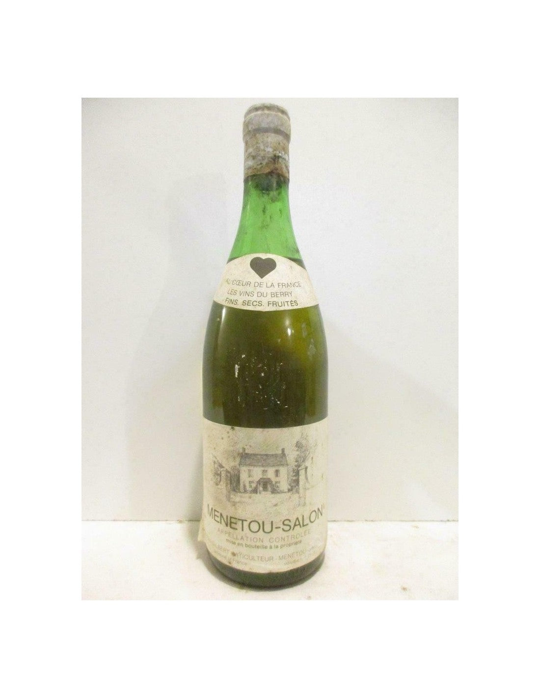 années 70 - menetou-salon - jean-paul gilbert (capsule abîmée non millésimé années 1970 à 1980) - blanc - loire - centre - Just Wines 