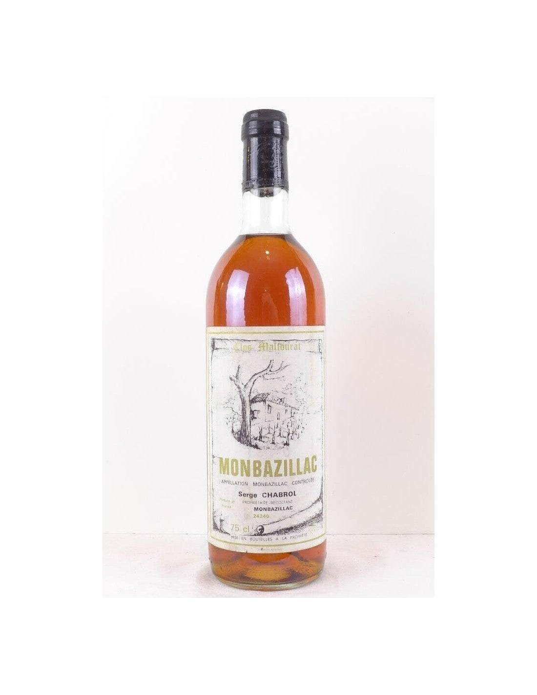 années 70 - monbazillac - clos malfourat (non millésimé années 1970 à 1980) - liquoreux - sud-ouest - Just Wines 