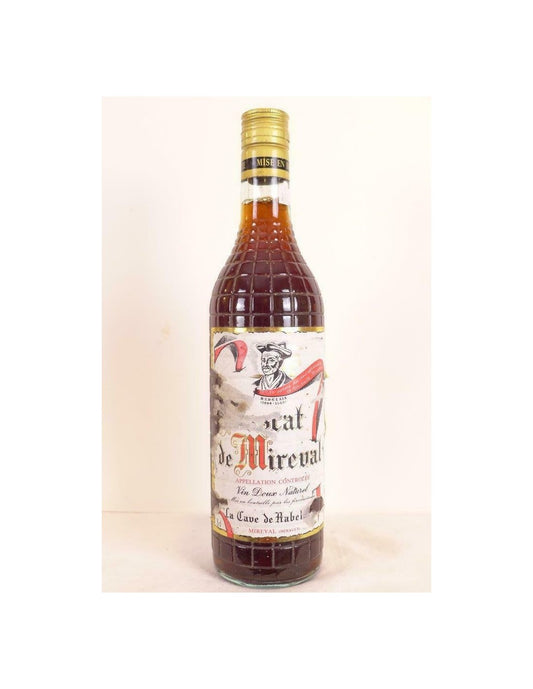 années 70 - muscat de mireval - la cave de rabelais (non millésimé années 1970 à 1980 étiquette abîmée) - VD blanc - languedoc - Just Wines 