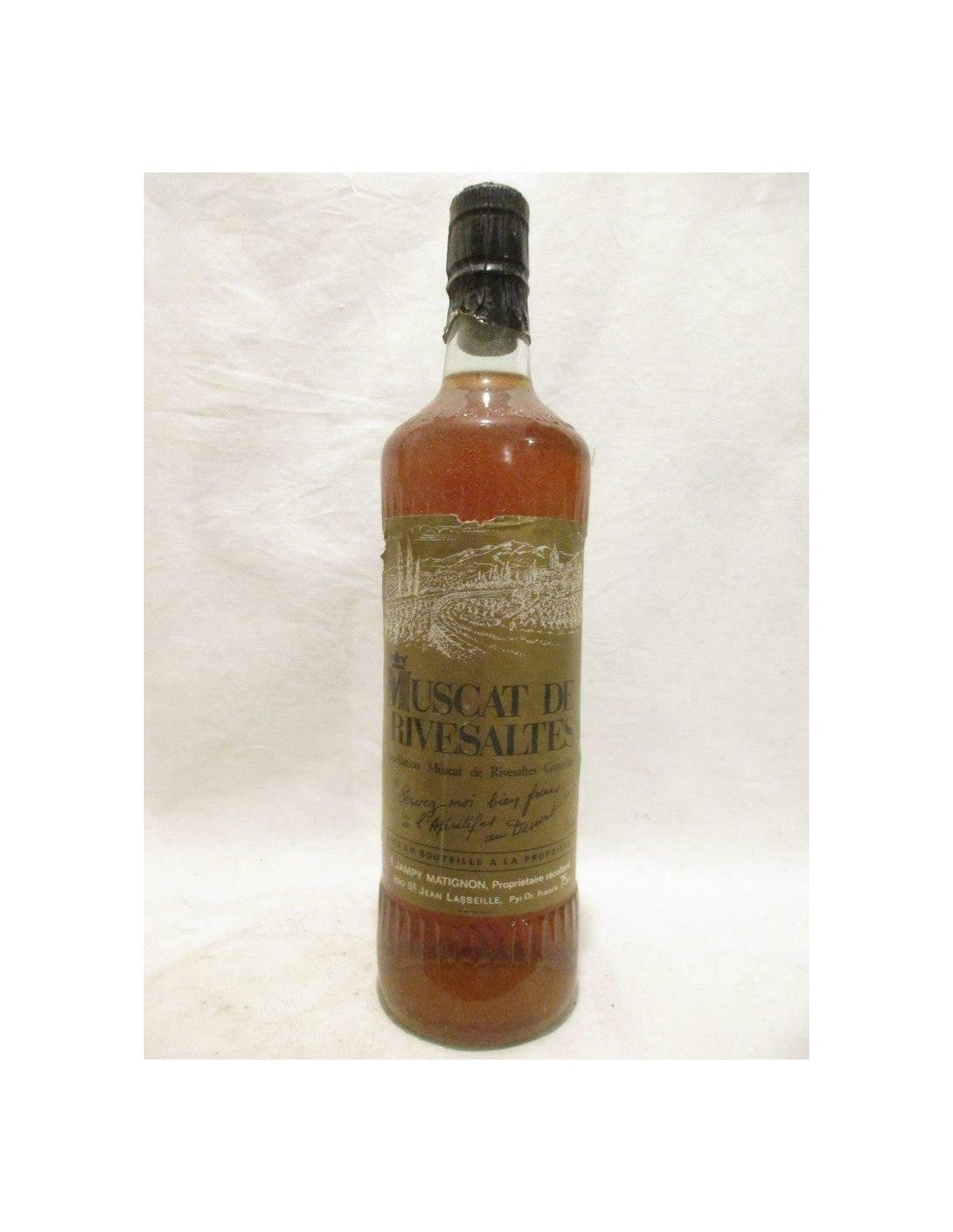 années 70 - muscat de rivesaltes - jampy matignon (années 1970 à 1980) - VD blanc - roussillon - Just Wines 