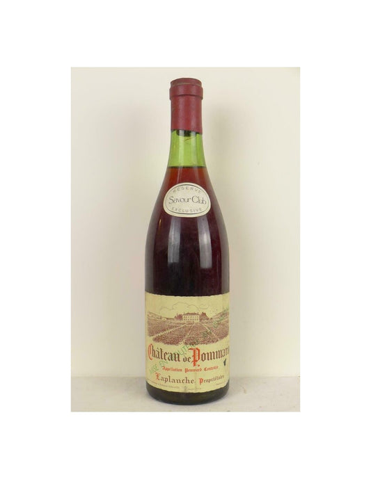 années 70 - pommard - château de pommard réserve savour club non millésimmé années 1970 à 1980 - rouge - bourgogne - Just Wines 