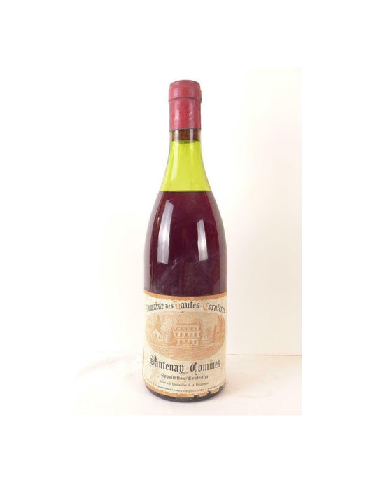 années 70 - santenay - domaine des hautes-cornières commes (non millésimé années 1970 à 1980) - rouge - bourgogne - Just Wines 