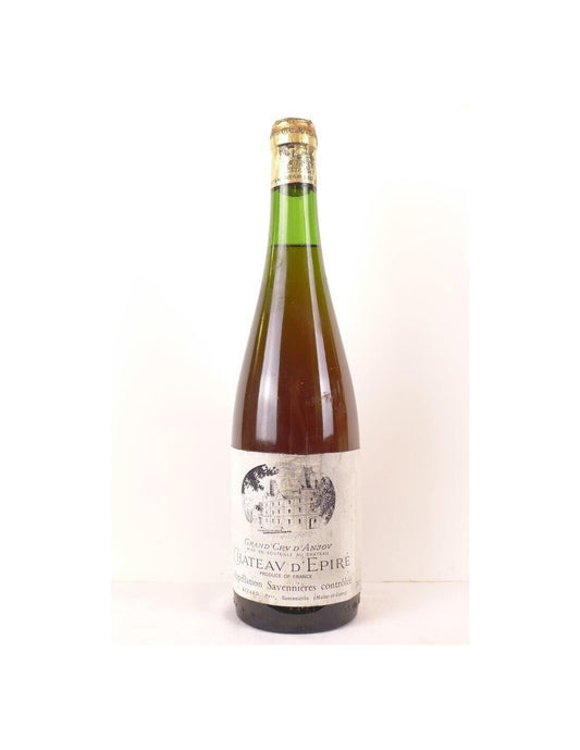 années 70 - savennières - château d'épiré grand cru d'anjou (non millésimé années 1970 à 1980) - blanc - loire - anjou - Just Wines 