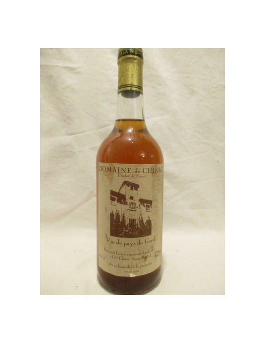 années 70 - VDP du gard - domaine de chirac non millésimé années 1970 à 1980 - rosé - languedoc france - Just Wines 