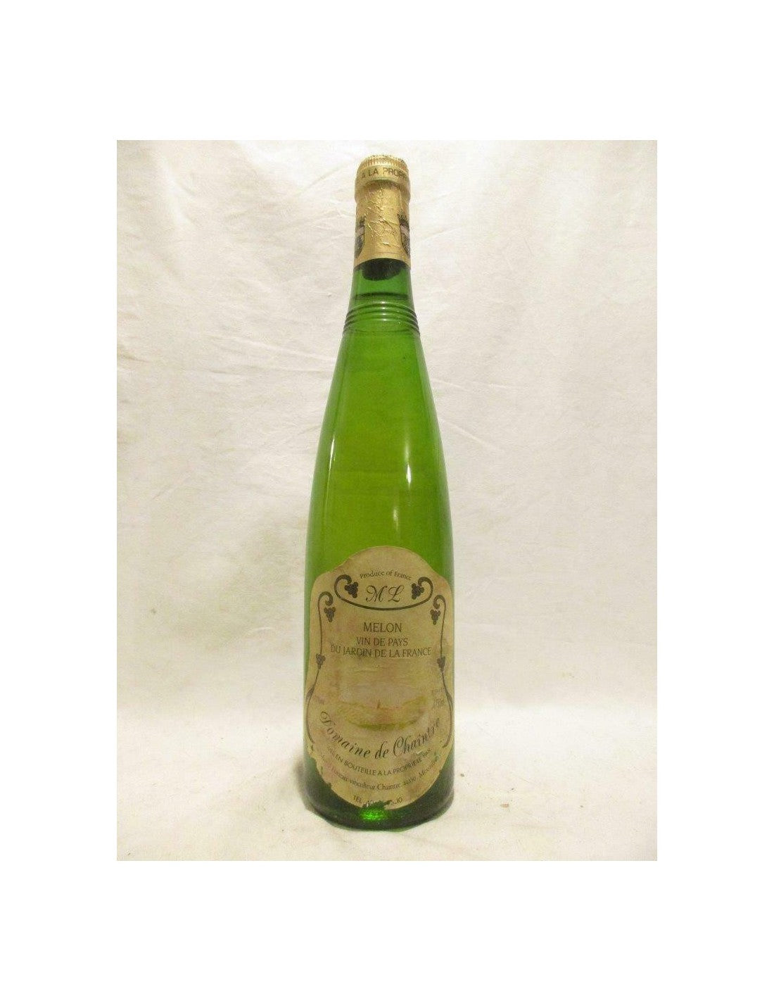 années 70 - VDP du jardin de France - domaine de chaintre melon (années 1970 à 1980) - blanc - loire - Just Wines 